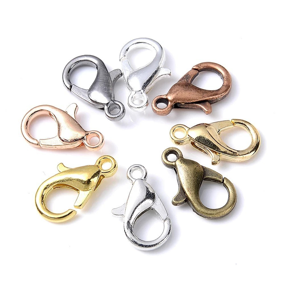 Jewelry Making Class - 100 Buah 9 12 14Mm Gesper