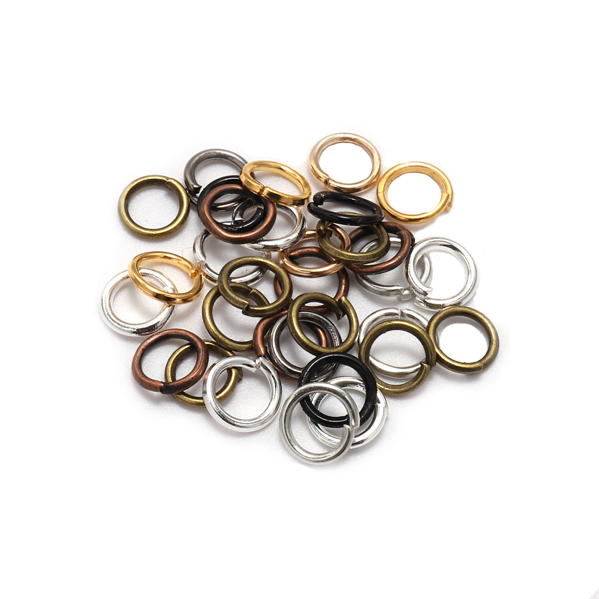 Jewelry Making Supplies Wholesale - 50/100/200 Buah 3-20 Mm Cincin Lompat