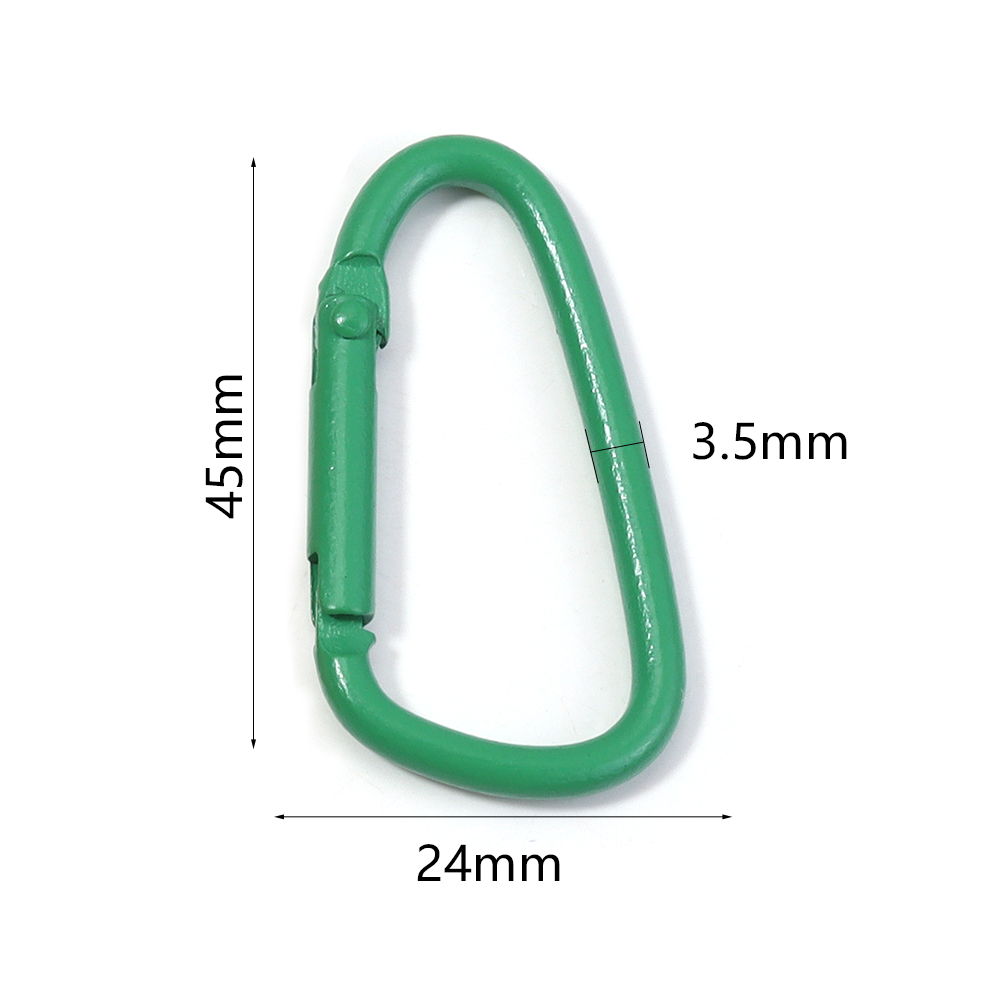 10 Buah Klip Karabiner Warna-w - Jewelry Making A Ring ulasan dan harga