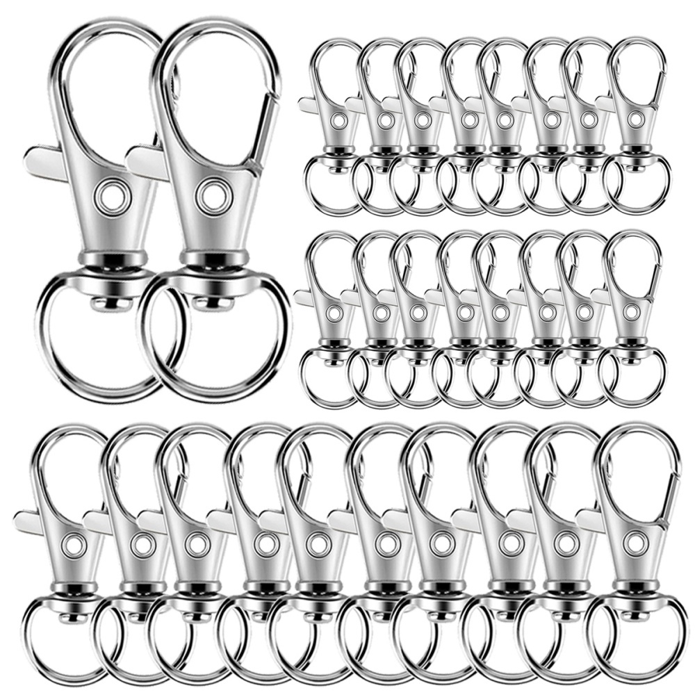 25-200 Buah Gantungan Kunci Lo - Jewelry Making A Ring ulasan dan harga