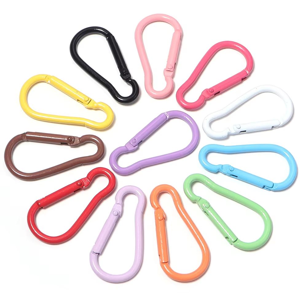 10 Buah Klip Karabiner Bentuk  - Jewelry Making Class ulasan dan harga