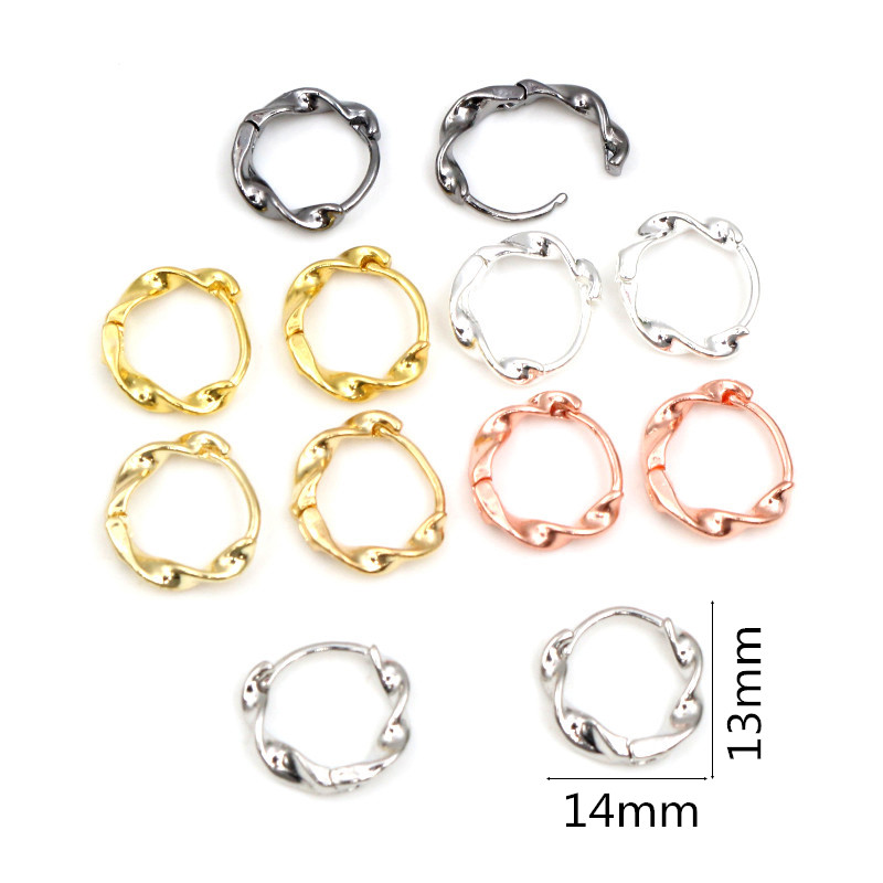 10Pcs Warna Emas Bahasa Peranc - Jewelry Making With Copper Wire ulasan dan harga