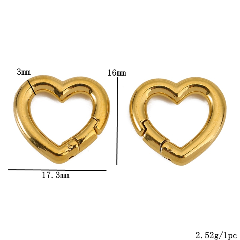 2 Buah Gesper Baja Tahan Karat - Jewelry Making A Ring ulasan dan harga
