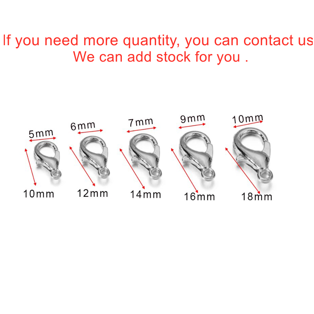 10pcs/lot Berbagai Ukuran Lobs - Jewelry Making Supplies Wholesale ulasan dan harga