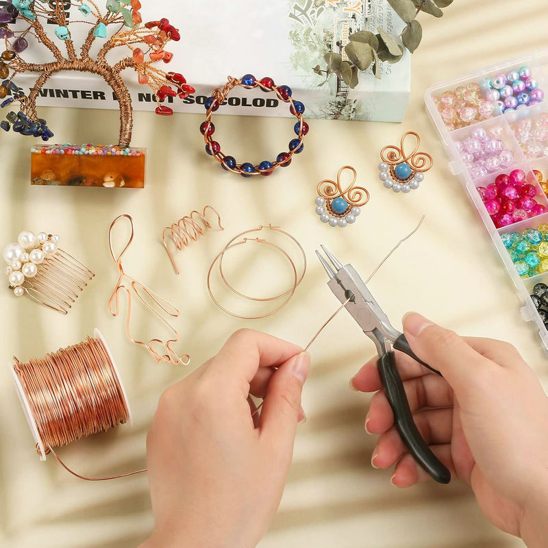 0.3-1.0Mm Perhiasan Kawat Temb - Jewelry Making With Copper Wire ulasan dan harga