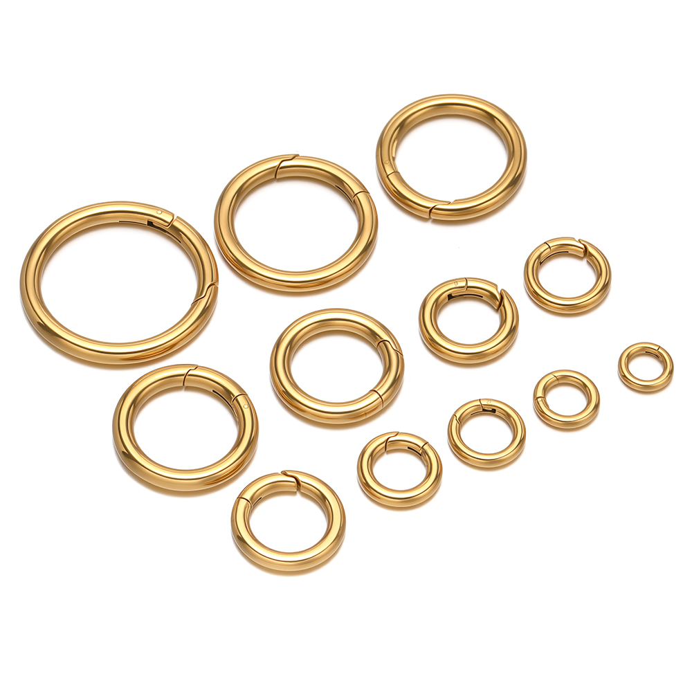 2Pcs/Lot Penjepit Pegas Bulat  - Jewelry Making Parts ulasan dan harga