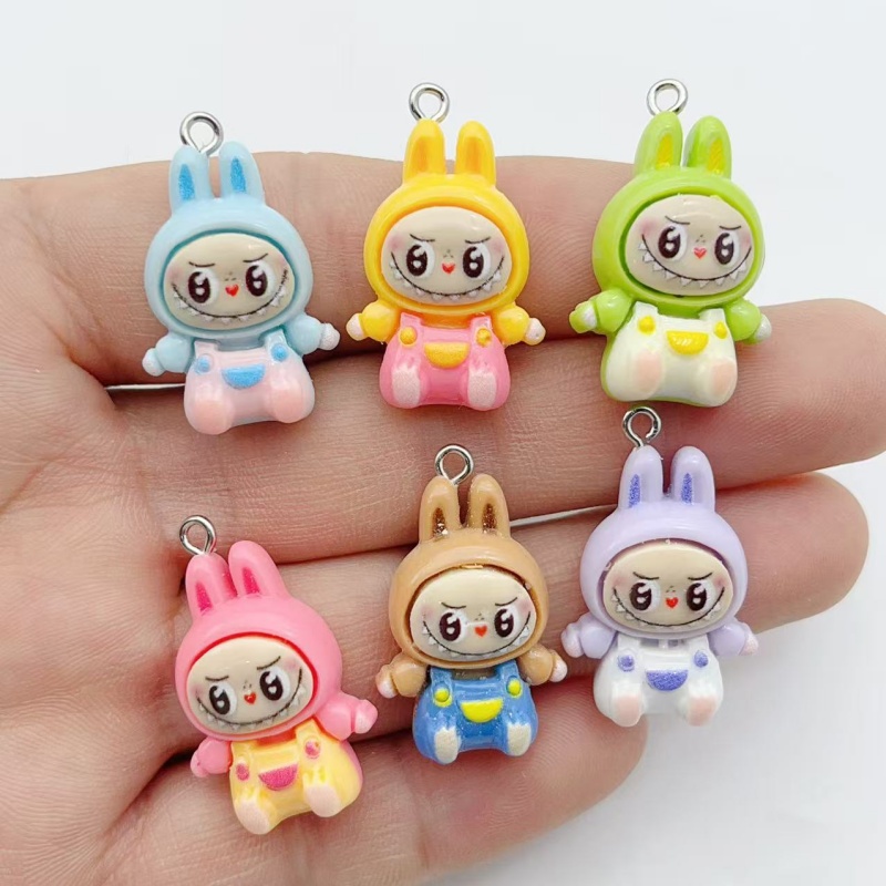 10Pcs Gantungan Resin Rumah St - Jewelry Making Parts ulasan dan harga