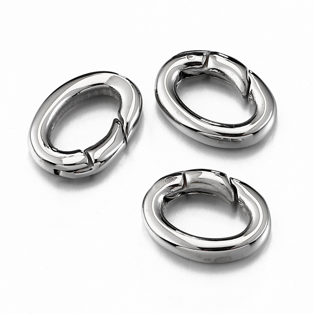 2 Buah/1 Buah Konektor Oval Ge - Jewelry Making A Ring ulasan dan harga