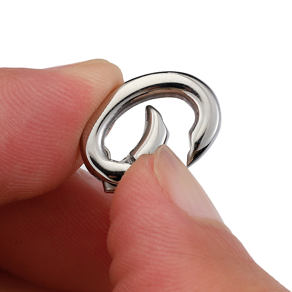 2 Buah/1 Buah Konektor Oval Ge - Jewelry Making A Ring ulasan dan harga