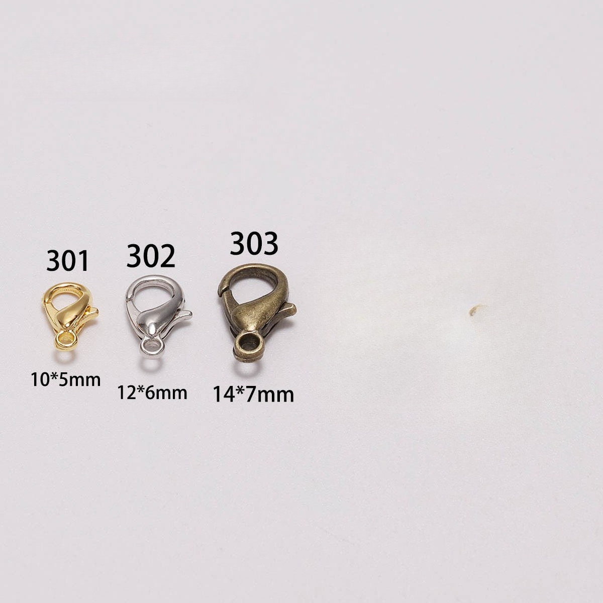 100pcs 9 12 14mm Pengait Lobst - Jewelry Making Class ulasan dan harga